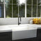 Autograph Edition Arthur Pull Down Single Handle Kitchen Faucet In Matte Black
