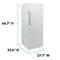 10.8 cu ft Vertical Freezer