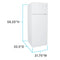 Avanti Apartment Refrigerator, 7.3 cu. ft