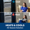 Ge® 18,000 Btu Smart Heat/cool Electronic Window Air Conditioner For Extra-large Rooms Up To 1000 Sq. Ft.