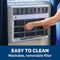 Ge® 24,000 Btu Smart Heat/cool Electronic Window Air Conditioner For Extra-large Rooms Up To 1,500 Sq. Ft.
