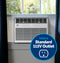 Ge® Energy Star® 8,000 Btu Smart Heat/cool With Heat Pump Electronic Window Air Conditioner For Medium Rooms Up To 350 Sq. Ft.