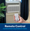 Ge® Energy Star® 8,000 Btu Smart Heat/cool With Heat Pump Electronic Window Air Conditioner For Medium Rooms Up To 350 Sq. Ft.