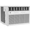 Ge® Energy Star® 11,000 Btu Smart Heat/cool With Heat Pump Electronic Window Air Conditioner For Large Rooms Up To 550 Sq. Ft.