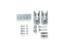 Floor fastening kit