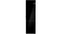 800 Series Free-standing fridge-freezer with freezer at bottom, glass door 24'', Total No Frost