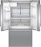 500 Series French Door Bottom Mount Refrigerator 36'' Stainless steel (with anti-fingerprint), Total No Frost