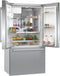 500 Series French Door Bottom Mount Refrigerator 36'' Stainless steel (with anti-fingerprint), Total No Frost