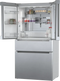800 Series French Door Bottom Mount Refrigerator 36''