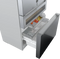 800 Series French Door Bottom Mount Refrigerator, Glass door 36''