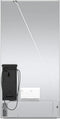 800 Series French Door Bottom Mount Refrigerator, Glass door 36''