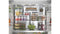 800 Series French Door Bottom Mount Refrigerator, Glass door 36'', Total No Frost