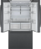 800 Series French Door Bottom Mount Refrigerator 36''