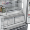 800 Series French Door Bottom Mount Refrigerator 36''