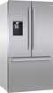 500 Series French Door Bottom Mount Refrigerator 36'' Stainless steel (with anti-fingerprint), Total No Frost