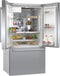 500 Series French Door Bottom Mount Refrigerator 36'' Stainless steel (with anti-fingerprint), Total No Frost