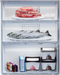 24" Bottom Freezer Built-In Refrigerator with -