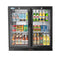 35 in. Two-Door Back Bar Refrigerator - 7.4 Cu Ft