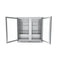 35 in. Two-Door Back Bar Refrigerator - 7.4 Cu Ft