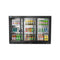 53 in. Three-Door Back Bar Refrigerator - 11.3 Cu Ft