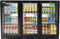 53 in. Three-Door Back Bar Refrigerator - 11 Cu Ft