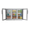 53 in. Three-Door Back Bar Refrigerator - 11 Cu Ft
