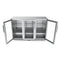 53 in. Three-Door Back Bar Refrigerator - 11 Cu Ft