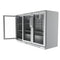 53 in. Three-Door Back Bar Refrigerator - 11 Cu Ft