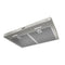 Glacier 36-Inch Convertible Under-Cabinet Range Hood, 450 Max Blower CFM