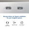 Glacier 36-Inch 300 Max Blower CFM 5 Sones Range Hood