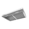 24Inch Convertible UnderCabinet Range Hood, ENERGY STAR, 300 Max Blower CFM, White