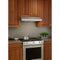 Glacier 30Inch Convertible UnderCabinet Range Hood, 375 Max Blower CFM,