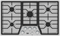 36" Built-In Gas Cooktop with 5 Burners