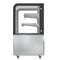 71 in. Dry Bakery Display Case with Front Curved Glass Protection, 20 cu ft