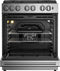 30" Dual Fuel Slide-In Range