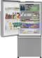 30" Bottom Freezer Refrigerator with HarvestFresh