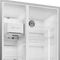 36" Side by Side Refrigerator with Harvestfresh