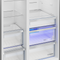 36" Side by Side Refrigerator with Harvestfresh