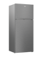 28" Freezer Top Stainless Steel Refrigerator with Auto Ice Maker