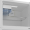 28" Freezer Top Stainless Steel Refrigerator with Auto Ice Maker