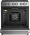 30" 5.7 cu.ft. Full Depth Slide-In Gas Range