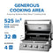 Built-In 500 Series 32 Grill Head