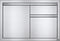 36 x 24 inch Single Door & Standard Drawer and Standard Drawer