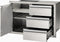 36 x 24 inch Single Door & Triple Drawer Combo and Triple Drawer
