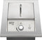 Built-in 700 Series Single Infrared Burner with Stainless Steel Cover