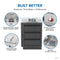 Built-in 700 Series Single Range Top Burner with Stainless Steel Cover