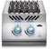 Built-in 700 Series Inline Dual Range Top Burner with Stainless Steel Cover