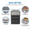 Built-in 700 Series Dual Infrared Burner with Stainless Steel Cover