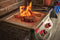 Built-in 700 Series Dual Infrared Burner with Stainless Steel Cover