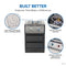 Built-in 700 Series Power Burner with Stainless Steel Cover